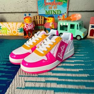 COPY - SOLDOUT RARE BARBIE MOVIE SNEAKERS AIR FORCE ONES STYLE WOMENS 8